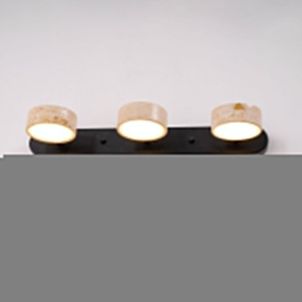 Orshaa Linear Travertine Vanity Light