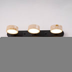 Orshaa Linear Travertine Vanity Light