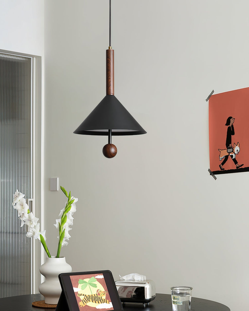 Veyra  Cone Pendant Light