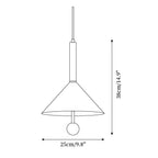 Veyra  Cone Pendant Light