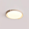 Juvio Minimalist Round Travertine Ceiling Light
