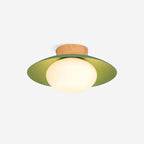 Verdora Green Flush Mount Ceiling Light