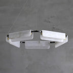 Circona Alabaster Pendant Light Chandelier