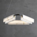 Circona Alabaster Pendant Light Chandelier