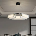Circona Alabaster Pendant Light Chandelier