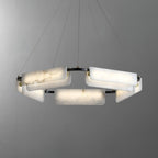 Circona Alabaster Pendant Light Chandelier