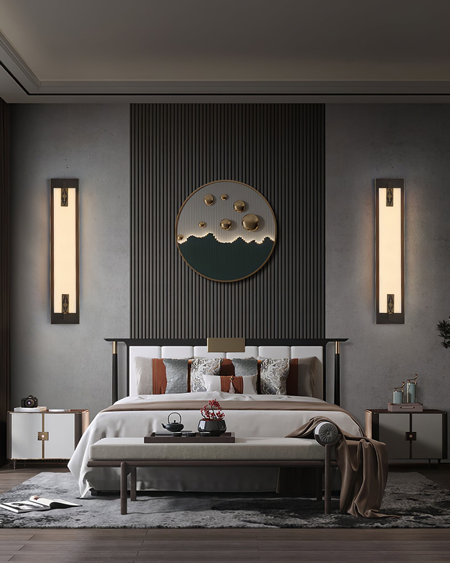 Luste  Alabaster Wall Lamp 4 Style