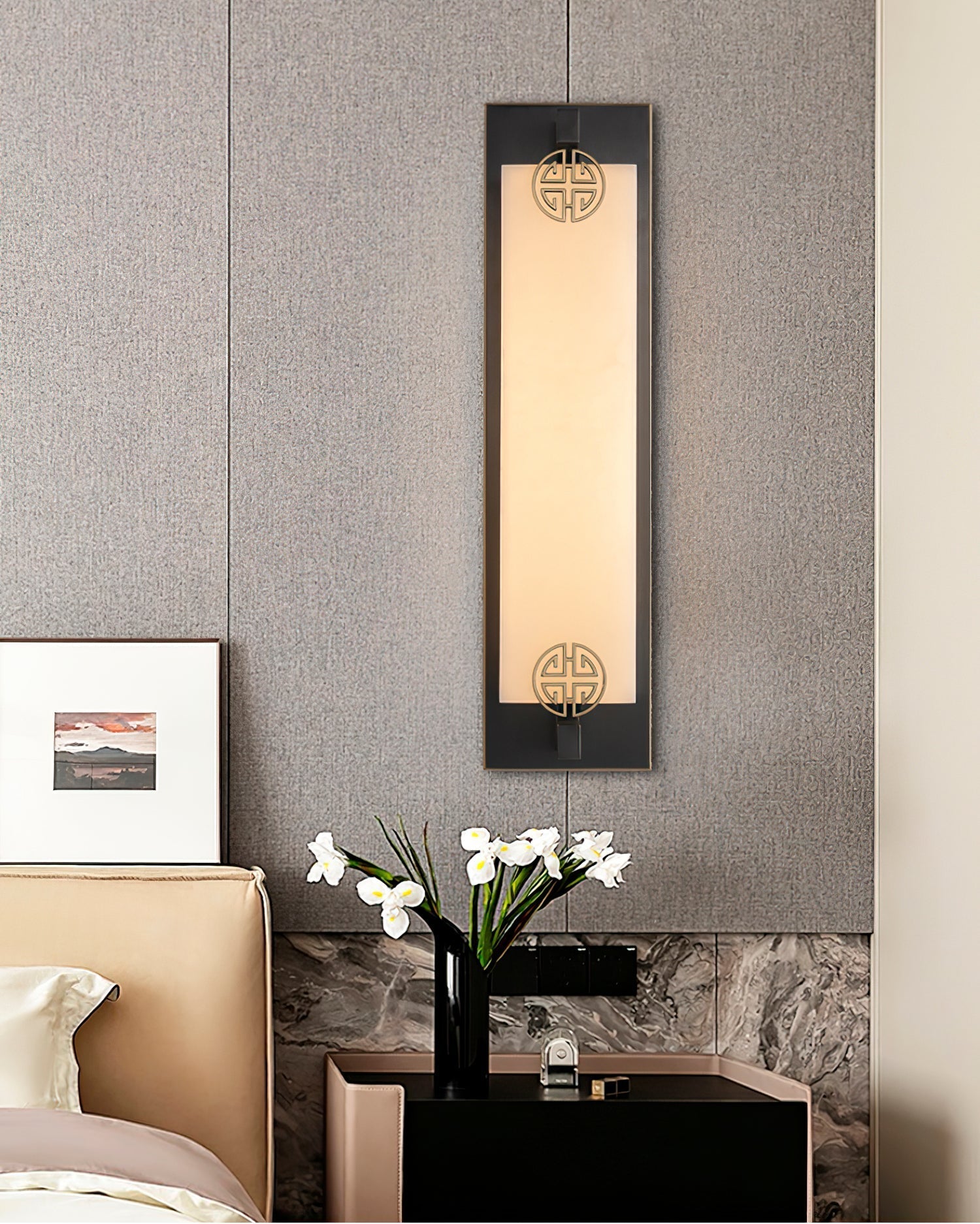 Luste  Alabaster Wall Lamp 4 Style