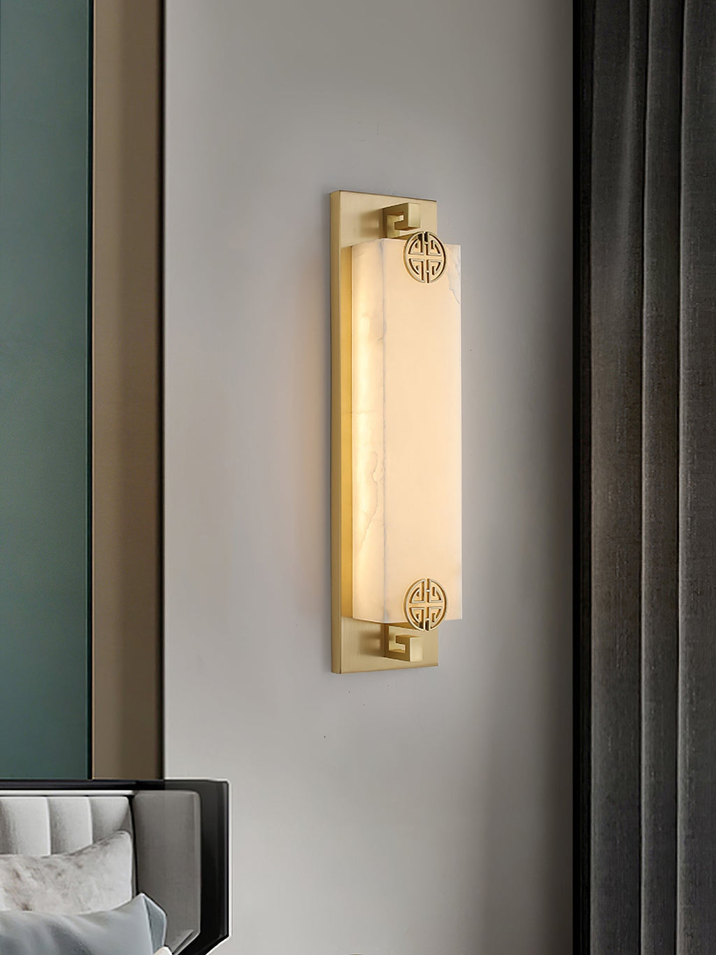 Luste  Alabaster Wall Lamp 4 Style