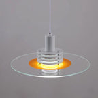 Valentina Minimalism LED Pendant Light Metal/Glass/ Bedroom
