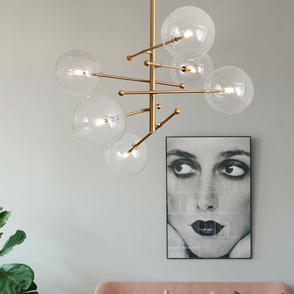 Valentina Modern Nordic Clear Bubble Pendant Light