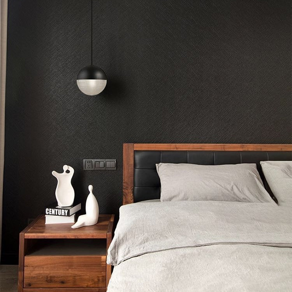 Valentina Vintage Pendant Light, Black & Gold