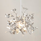 Olivia Artsy Classy Cluster Fireworks Pendant Light, Stainless steel
