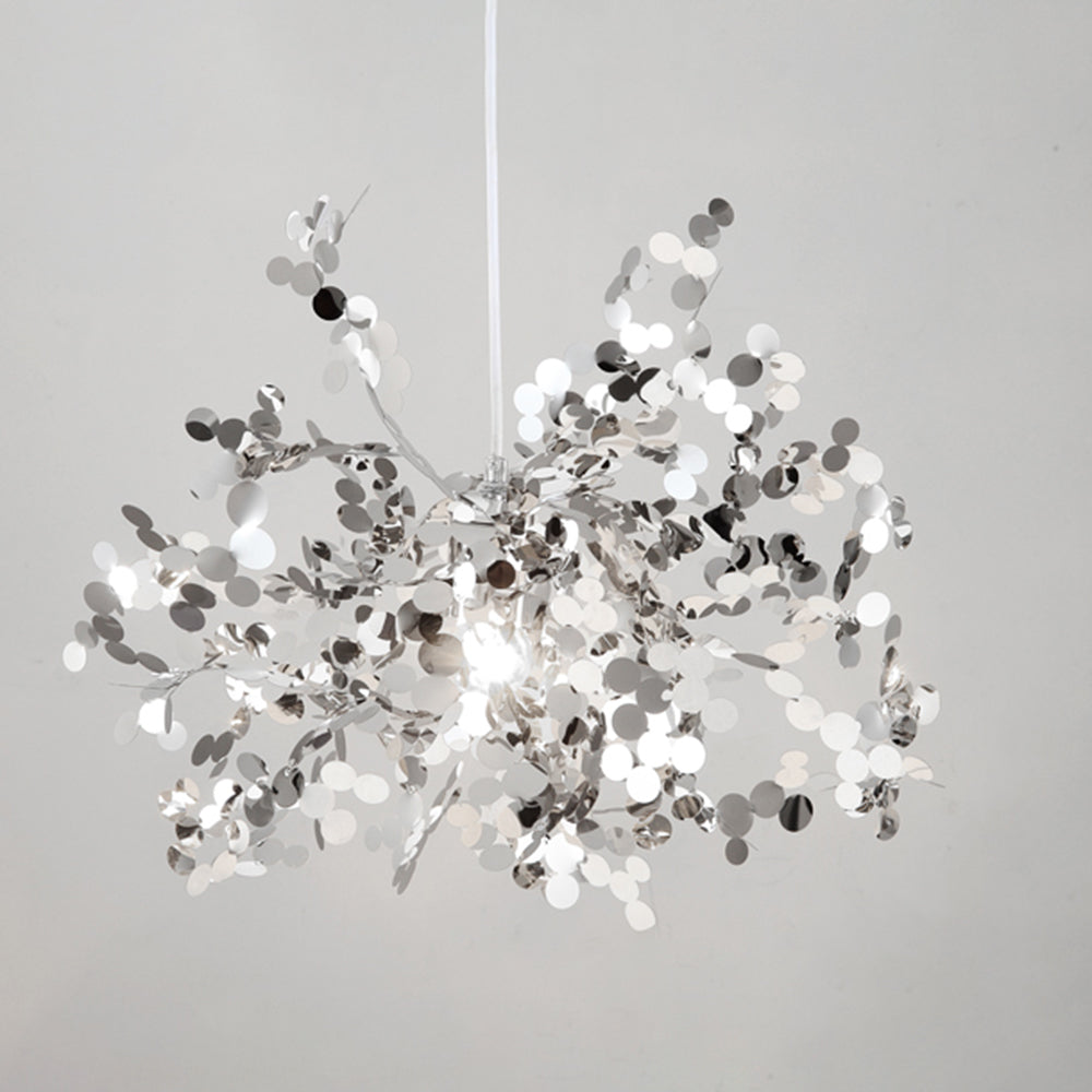 Olivia Artsy Classy Cluster Fireworks Pendant Light, Stainless steel