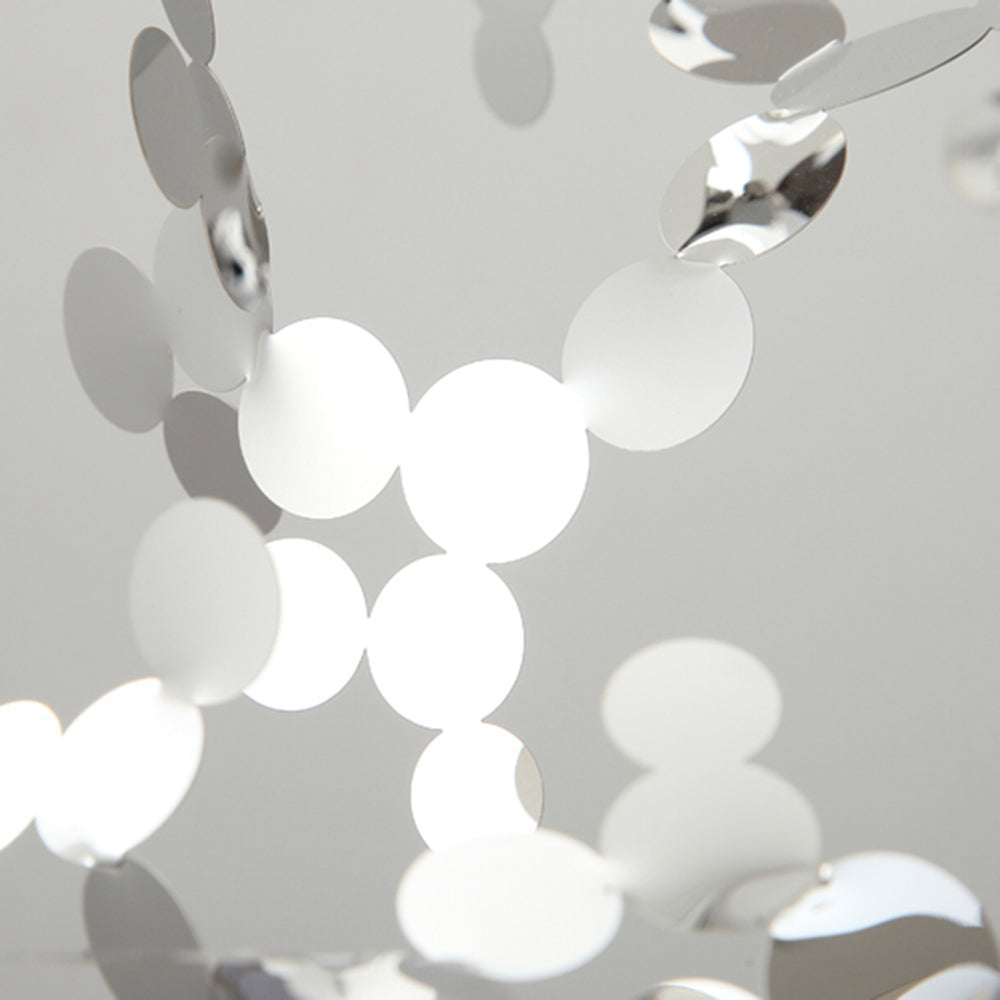 Olivia Artsy Classy Cluster Fireworks Pendant Light, Stainless steel