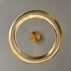 Arisha Minimalist Ring Spiral Shape  Pendant Light,Gold
