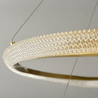 Arisha Minimalist Ring Spiral Shape  Pendant Light,Gold