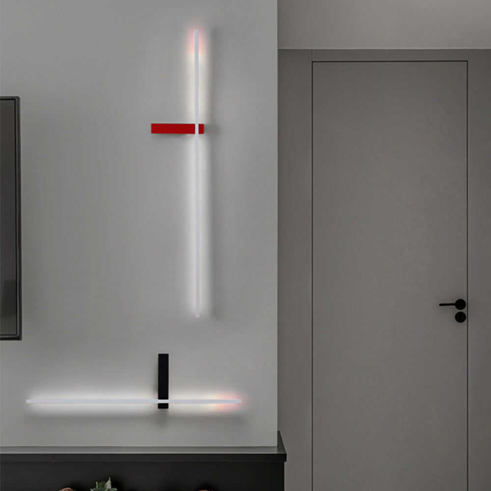 Arisha Minimalist Linear Wall Lamp Multi-Color Linear