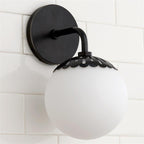 Valentina Globe Glass Wall Lamp