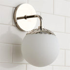 Valentina Globe Glass Wall Lamp