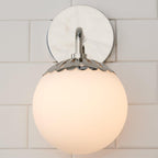 Valentina Globe Glass Wall Lamp