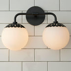Valentina Globe Glass Wall Lamp