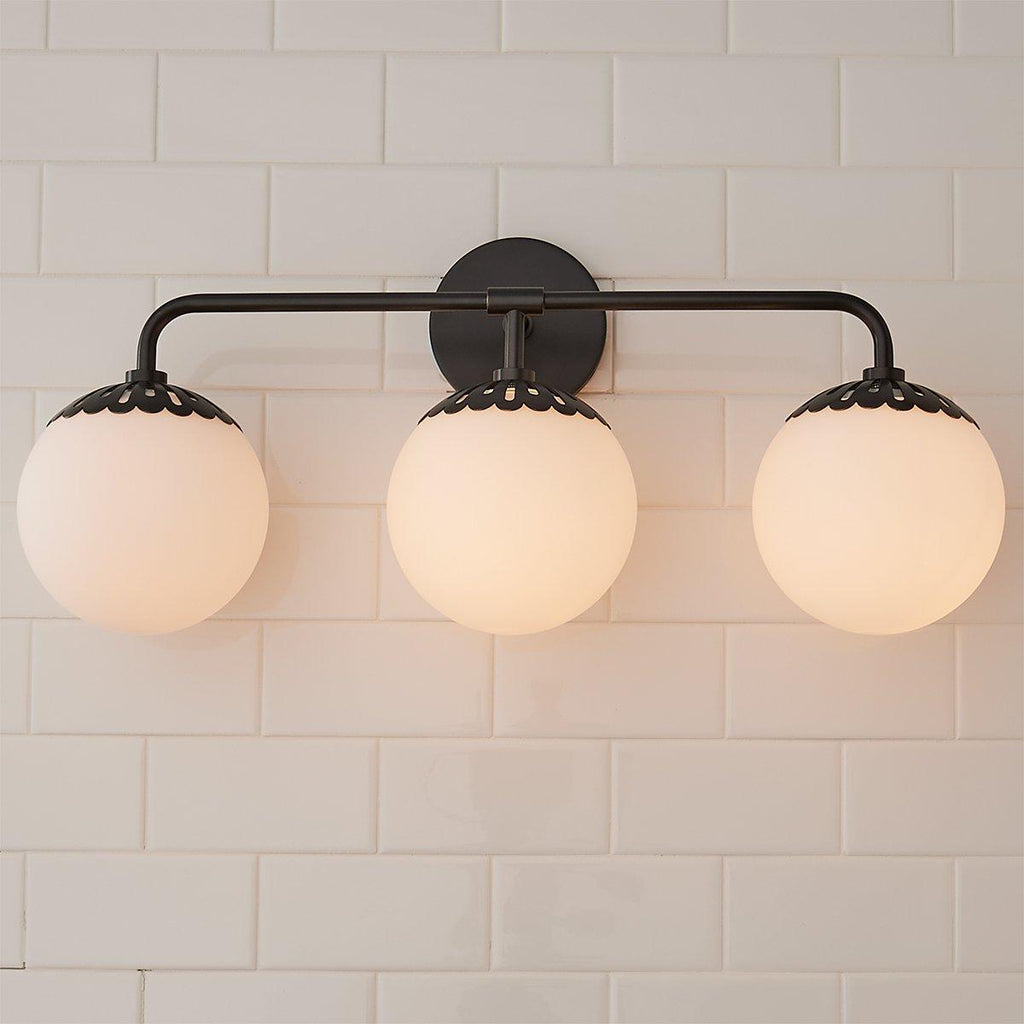 Valentina Globe Glass Wall Lamp