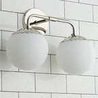 Valentina Globe Glass Wall Lamp