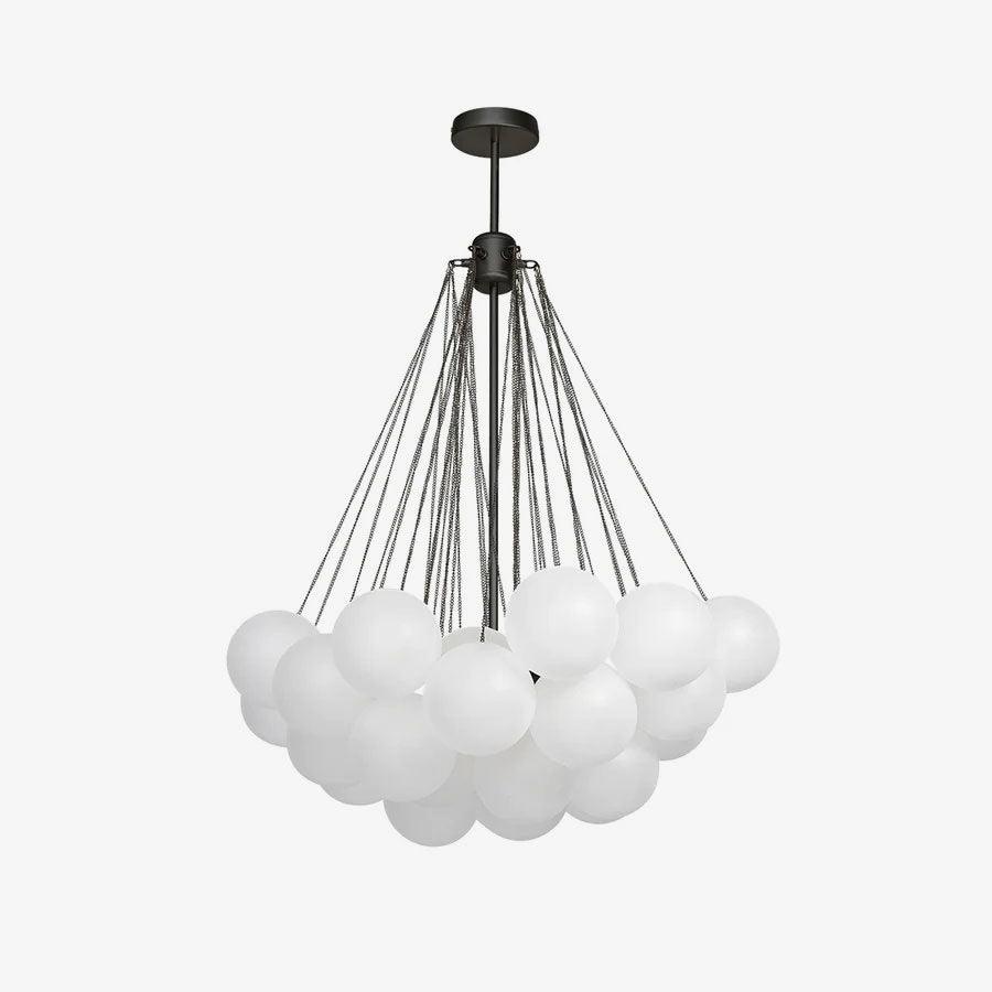 Fayne Glass Globe Pendant Light Bubble