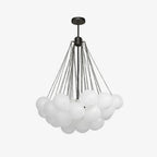 Fayne Glass Globe Pendant Light Bubble