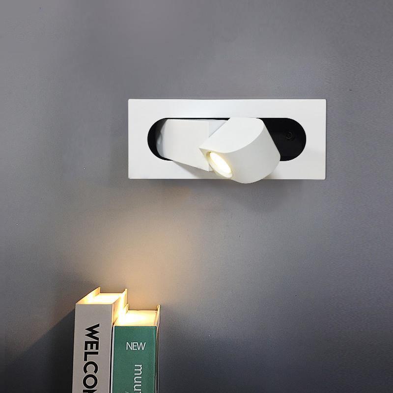 Duvin Adjustable Black LED Wall Lamp