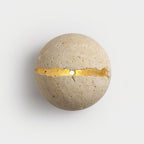 Dinosaur Egg Travertine Wall Lamp