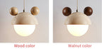 Lyraeus Character-Shaped Travertine Pendant Light