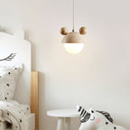 Lyraeus Character-Shaped Travertine Pendant Light