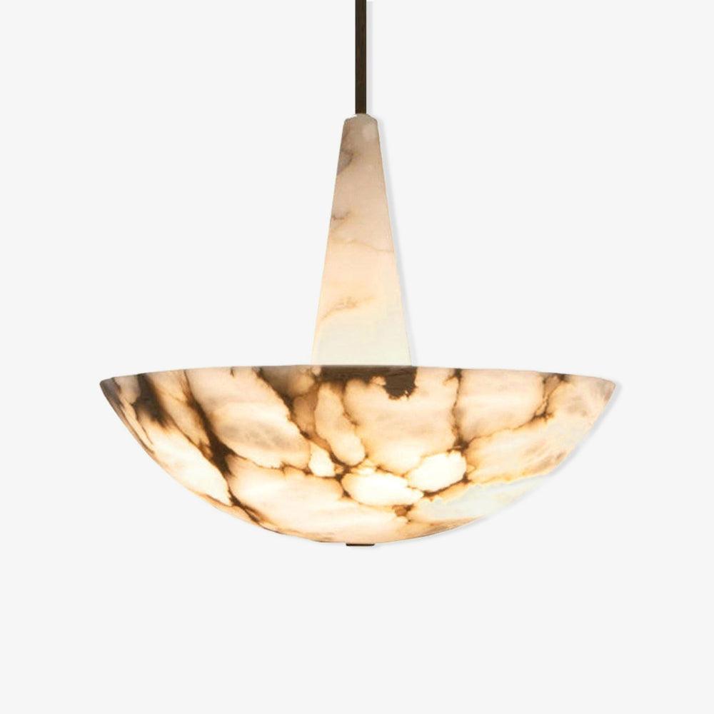 Umiros Chandelier Modern in Alabaster - Kingsley Beaumont