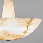Umiros Chandelier Modern in Alabaster - Kingsley Beaumont