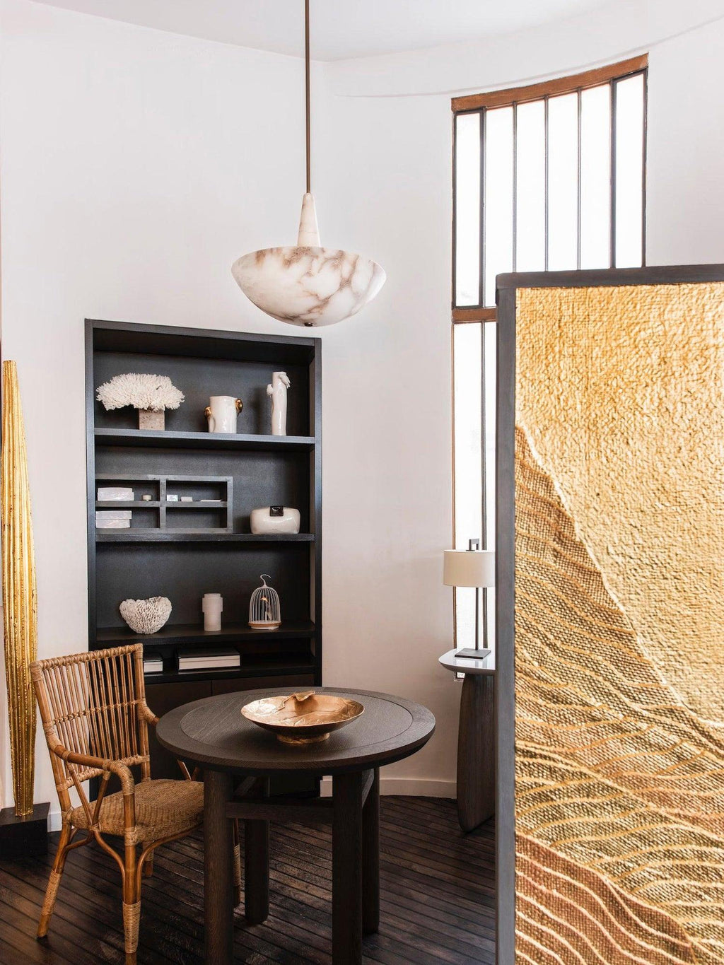 Umiros Chandelier Modern in Alabaster - Kingsley Beaumont
