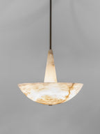 Umiros Chandelier Modern in Alabaster - Kingsley Beaumont