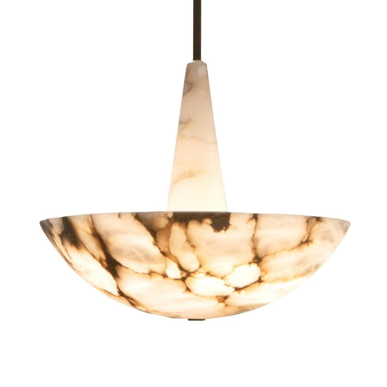 Umiros Chandelier Modern in Alabaster - Kingsley Beaumont