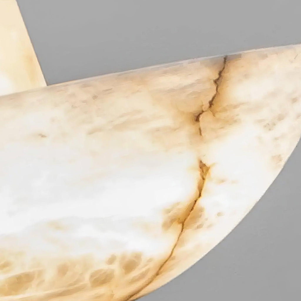 Umiros Chandelier Modern in Alabaster - Kingsley Beaumont