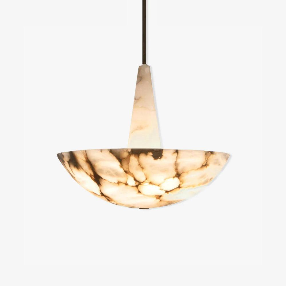 Umiros Chandelier Modern in Alabaster - Kingsley Beaumont