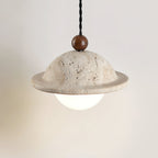 Ritta Donut Pendant Light Travertine