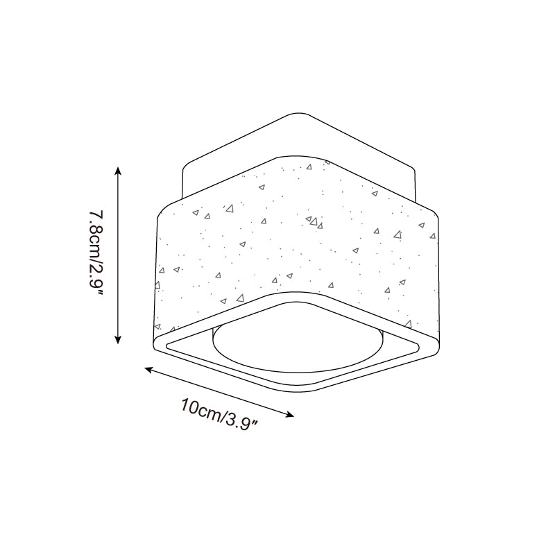Ritta Ceiling Light Organic Rounded