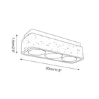 Ritta Ceiling Light Organic Rounded