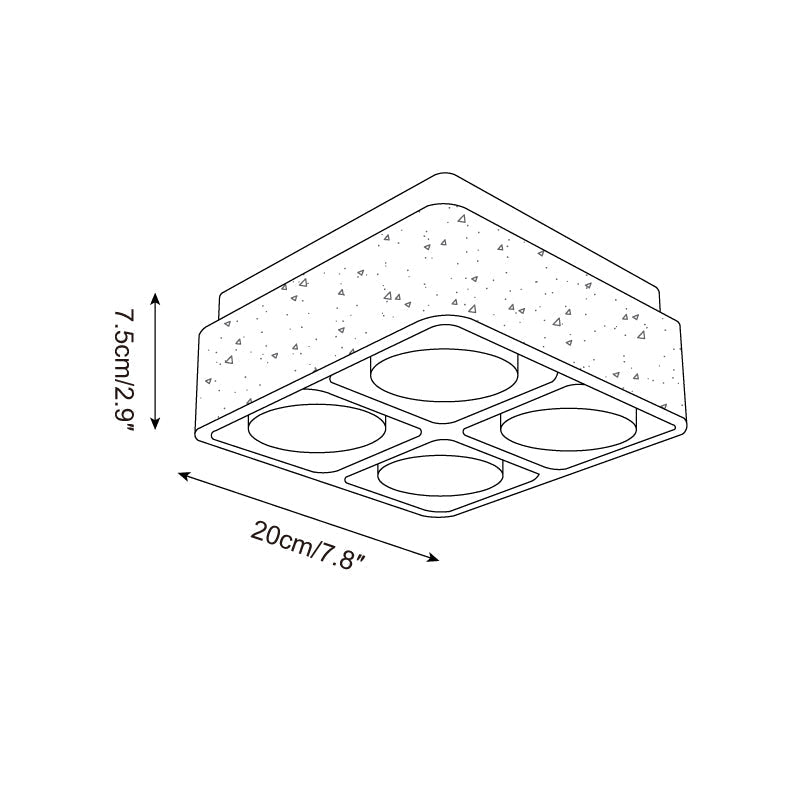 Ritta Ceiling Light Organic Rounded