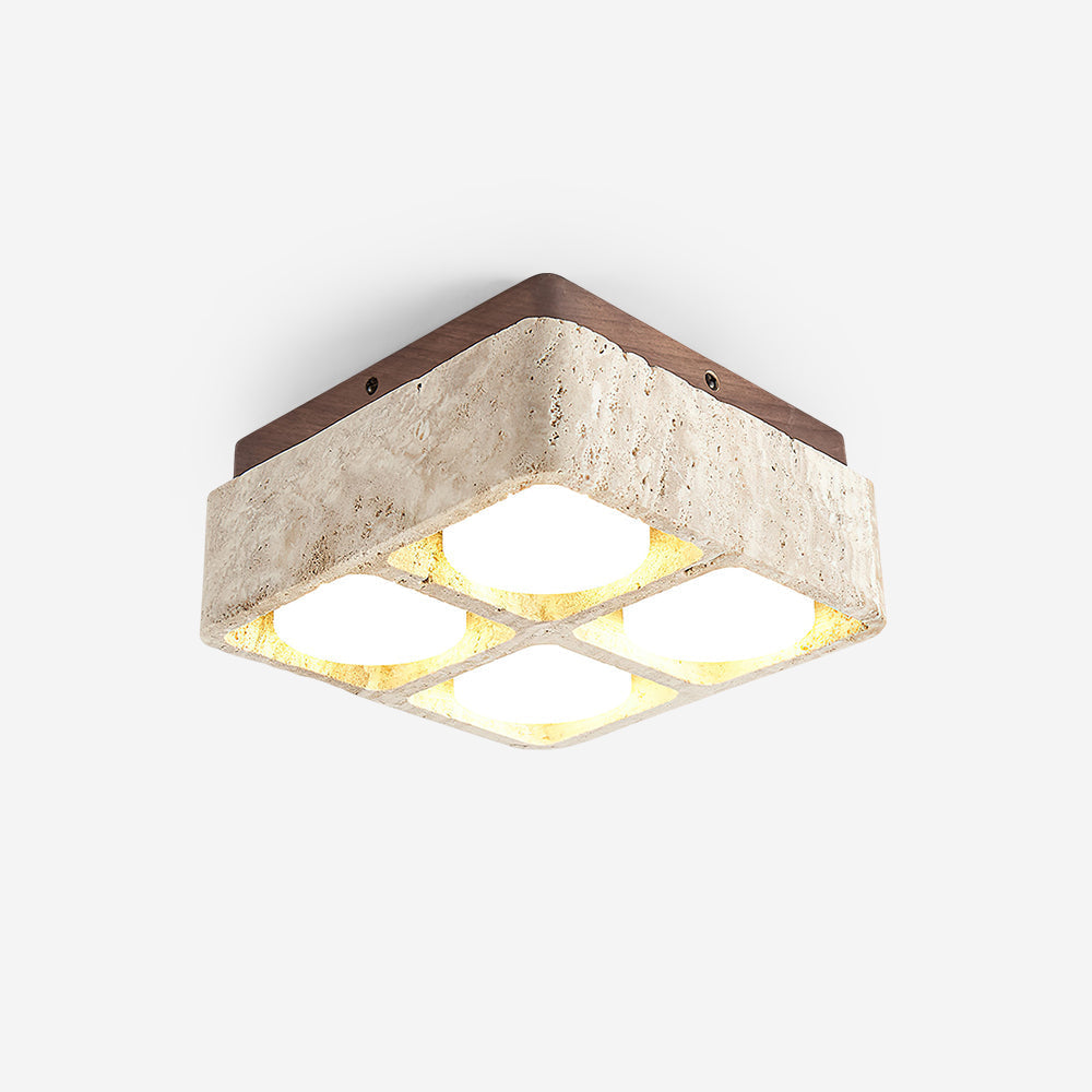 Ritta Ceiling Light Organic Rounded