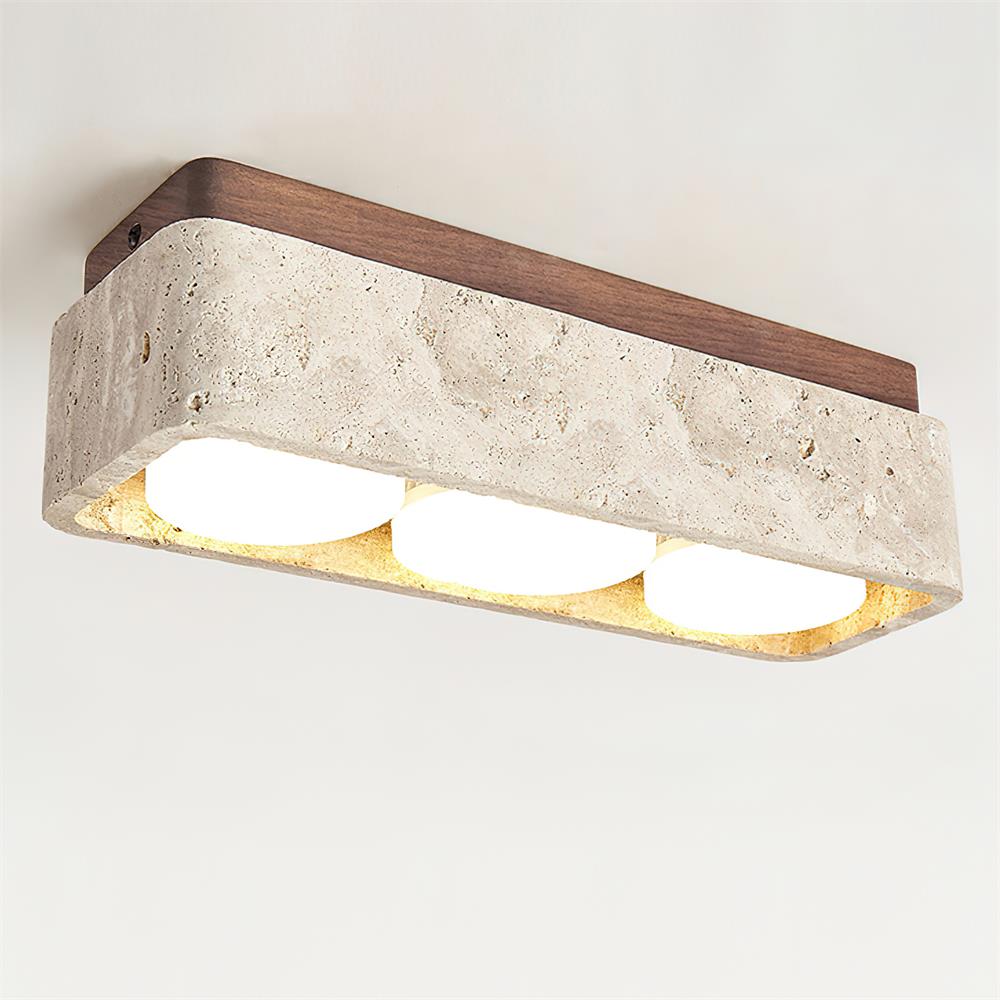 Ritta Ceiling Light Organic Rounded