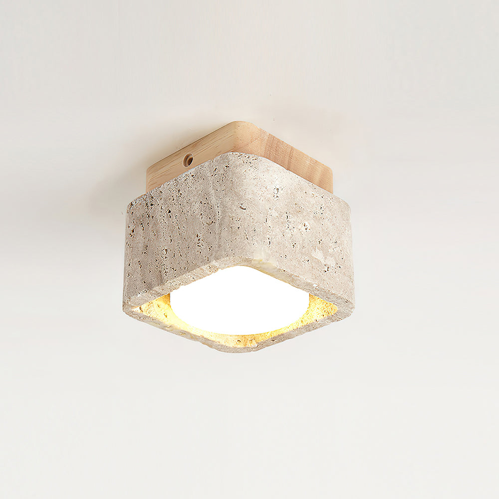 Ritta Ceiling Light Organic Rounded