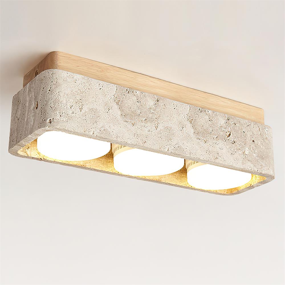 Ritta Ceiling Light Organic Rounded