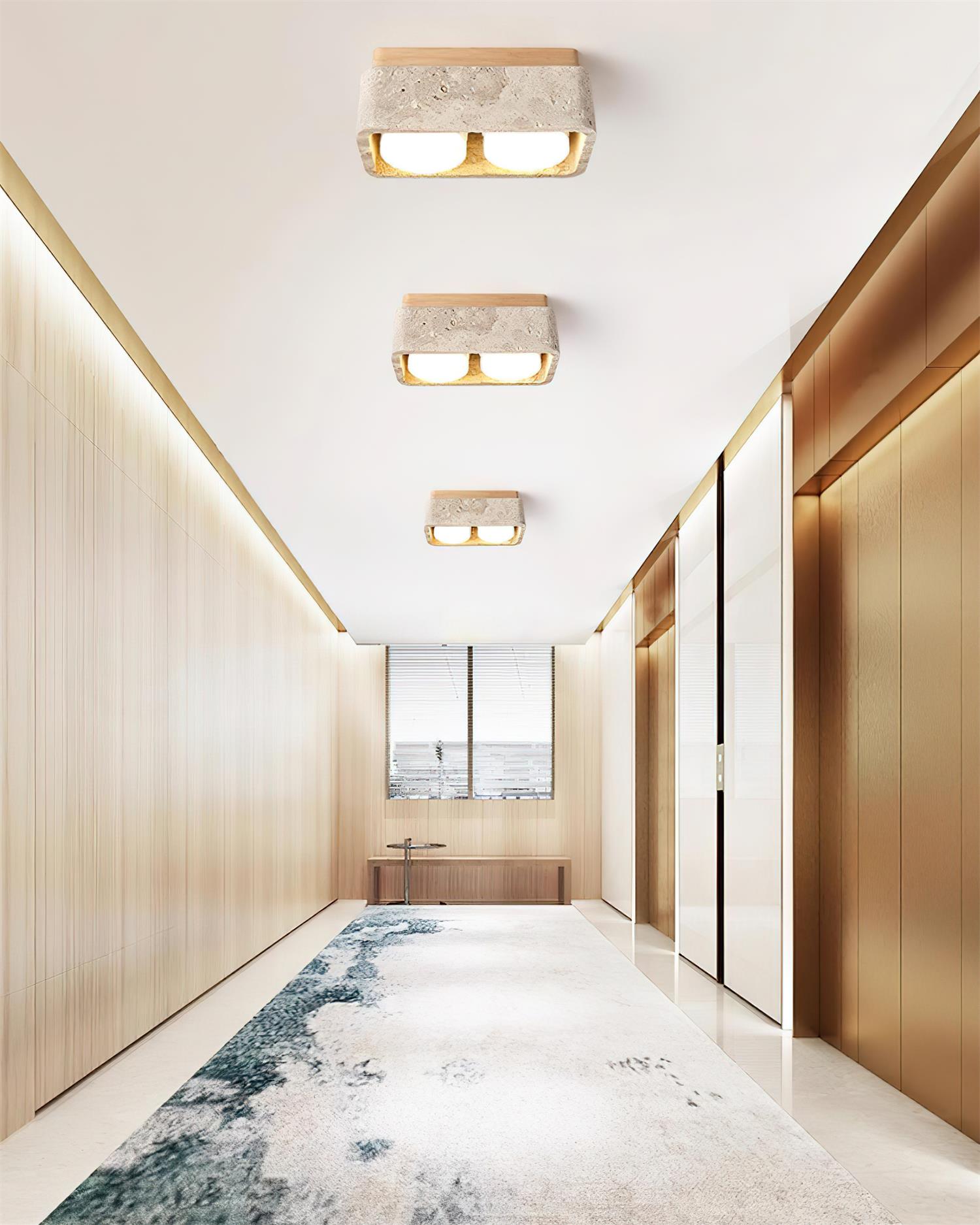 Ritta Ceiling Light Organic Rounded
